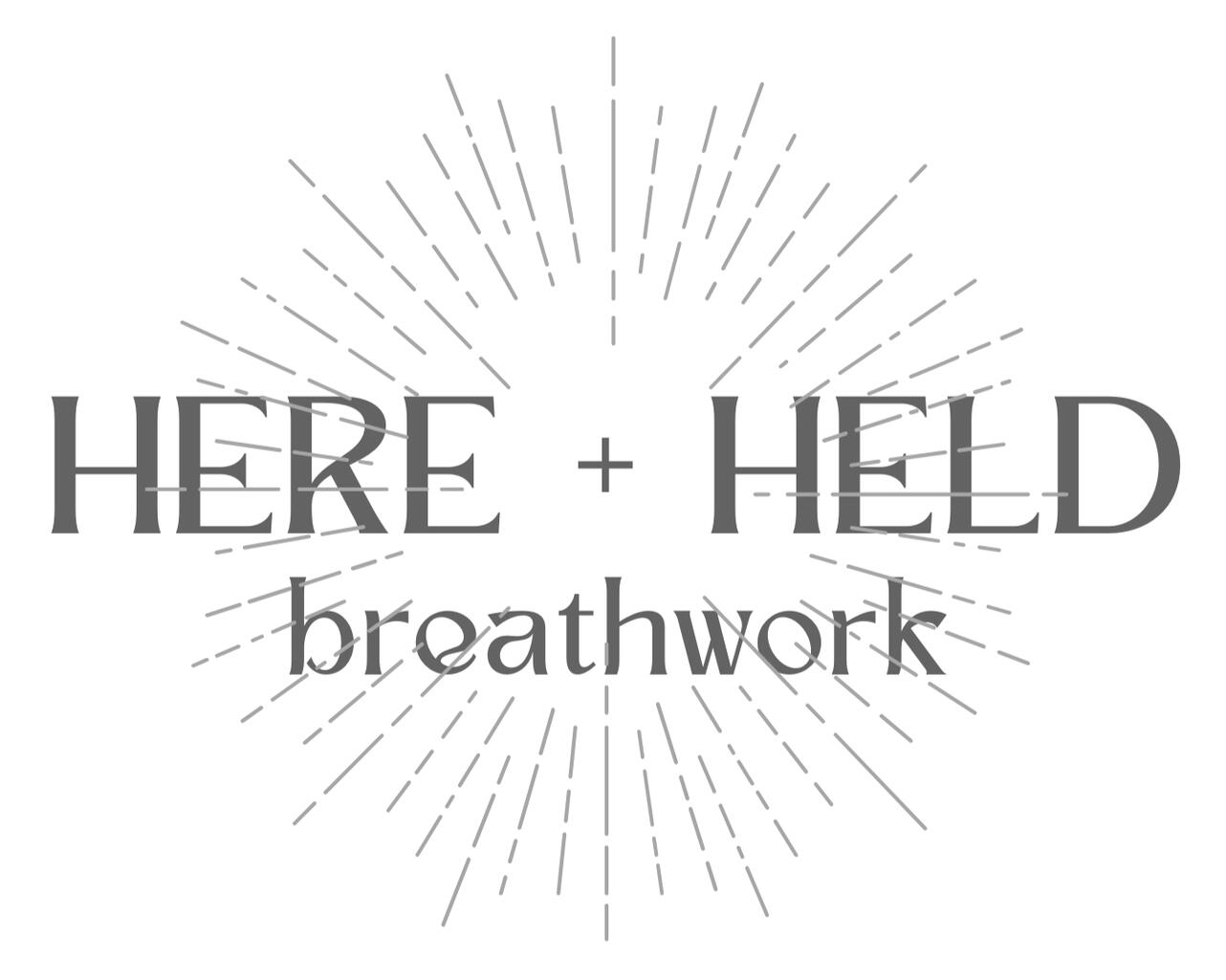 here and held logo here and held logo